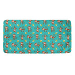 Banana And Monkey Pattern Print Towel
