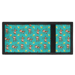 Banana And Monkey Pattern Print Trifold Wallet