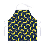 Banana Fruit Pattern Print Adjustable Apron