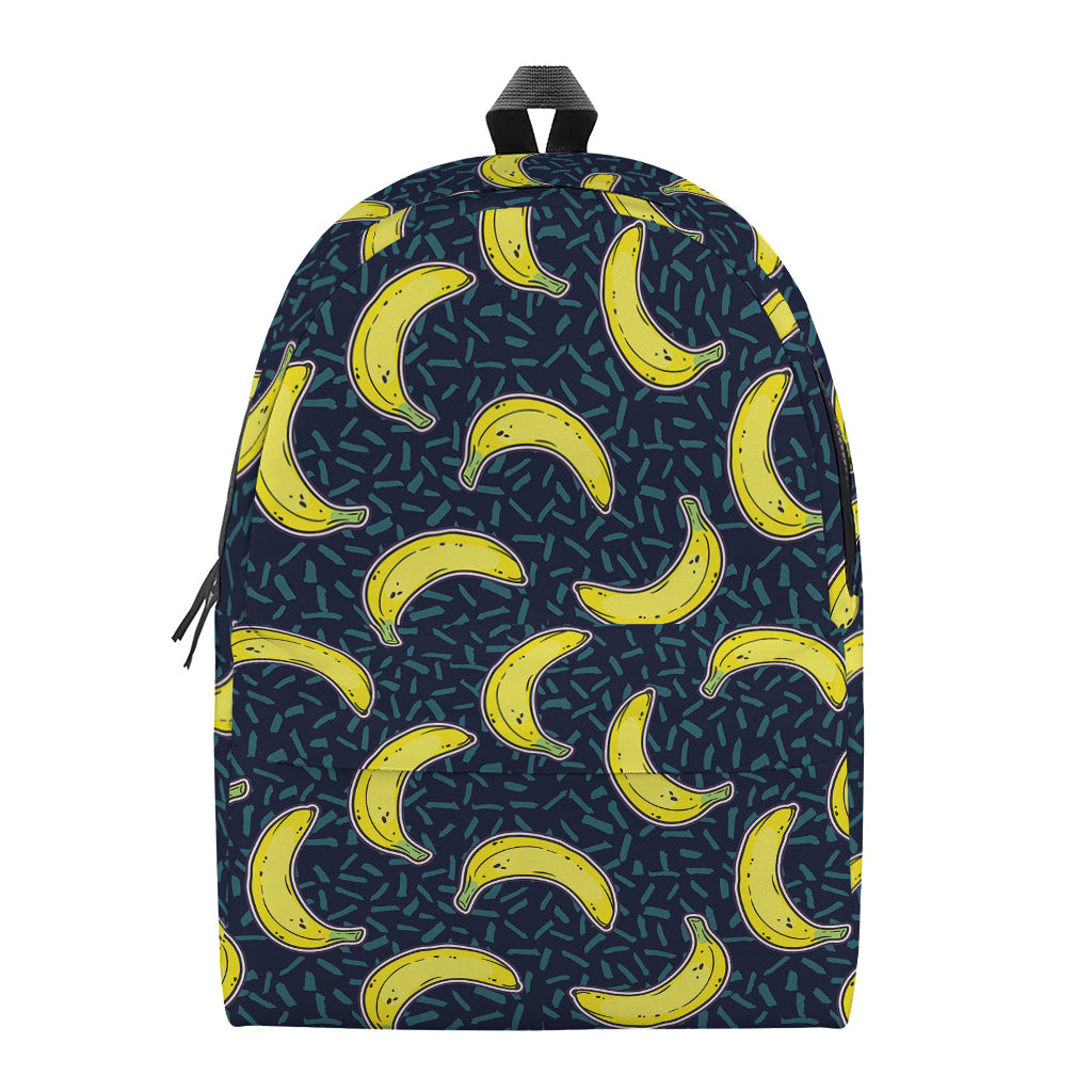 Banana Fruit Pattern Print Backpack