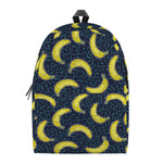 Banana Fruit Pattern Print Backpack