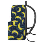 Banana Fruit Pattern Print Backpack