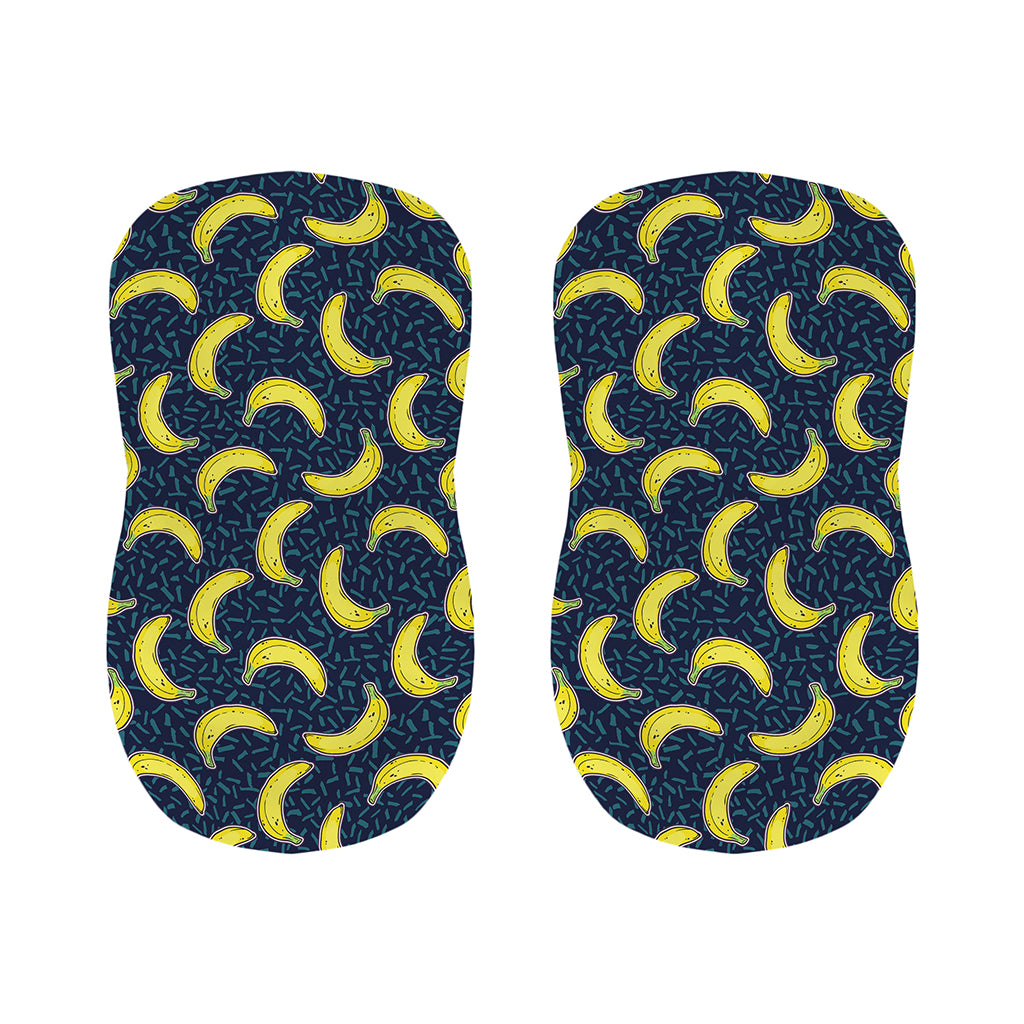 Banana Fruit Pattern Print Bar Stool Covers
