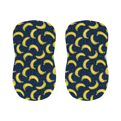 Banana Fruit Pattern Print Bar Stool Covers