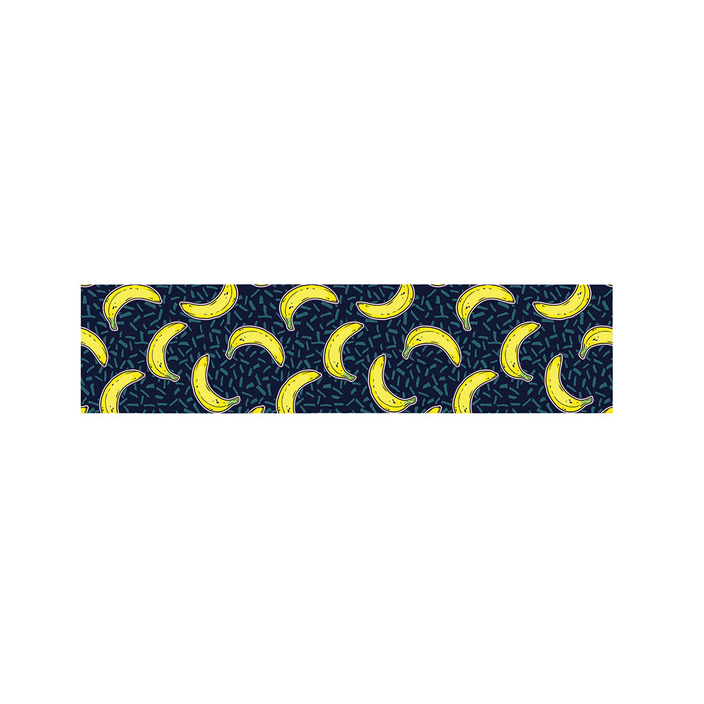 Banana Fruit Pattern Print Bed Runner
