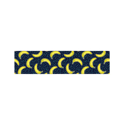 Banana Fruit Pattern Print Bed Runner