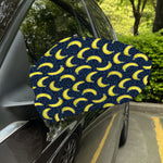 Banana Fruit Pattern Print Car Side Mirror Covers