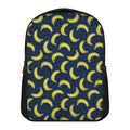 Banana Fruit Pattern Print Casual Backpack