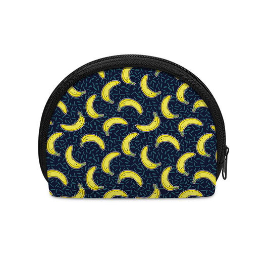 Banana Fruit Pattern Print Coin Purse