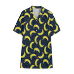 Banana Fruit Pattern Print Cotton Hawaiian Shirt