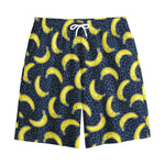 Banana Fruit Pattern Print Cotton Shorts