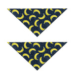 Banana Fruit Pattern Print Dog Bandana