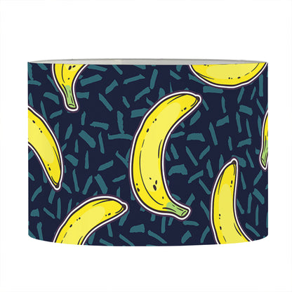 Banana Fruit Pattern Print Drum Lamp Shade