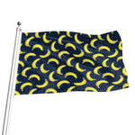 Banana Fruit Pattern Print Flag