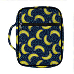 Banana Fruit Pattern Print Front Pocket Bible Bag