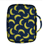 Banana Fruit Pattern Print Front Pocket Bible Bag