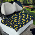 Banana Fruit Pattern Print Golf Cart Seat Cover