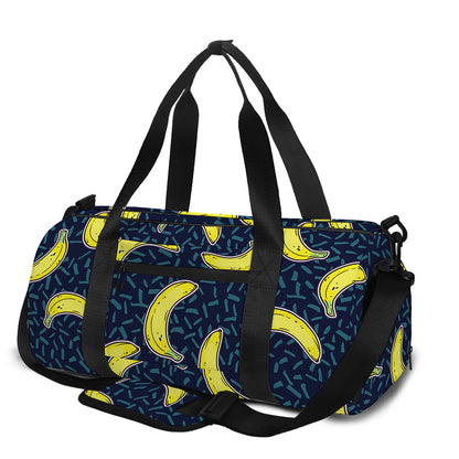 Banana Fruit Pattern Print Gym Bag