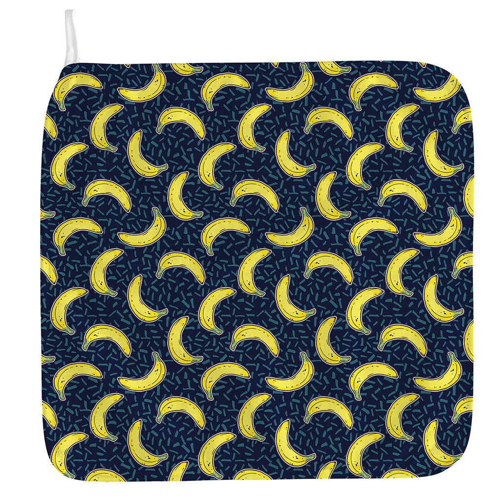 Banana Fruit Pattern Print Hand Towel
