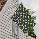 Banana Fruit Pattern Print House Flag