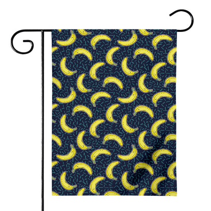 Banana Fruit Pattern Print House Flag