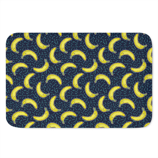 Banana Fruit Pattern Print Indoor Door Mat