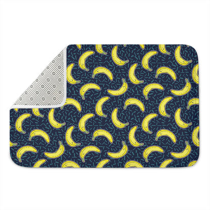 Banana Fruit Pattern Print Indoor Door Mat