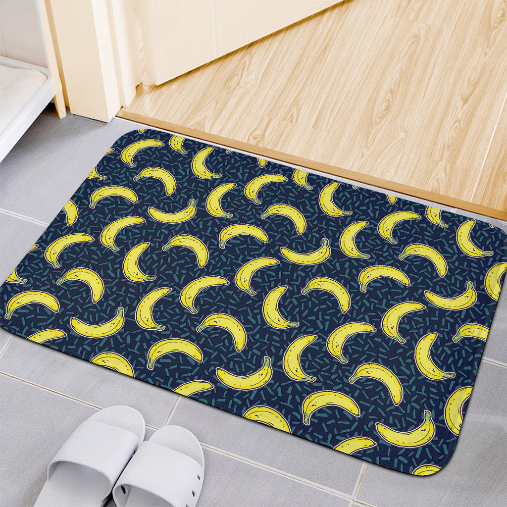 Banana Fruit Pattern Print Indoor Door Mat