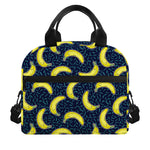 Banana Fruit Pattern Print Insulated Lunch Bag
