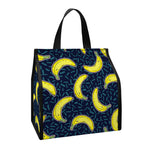 Banana Fruit Pattern Print Insulated Lunch Tote