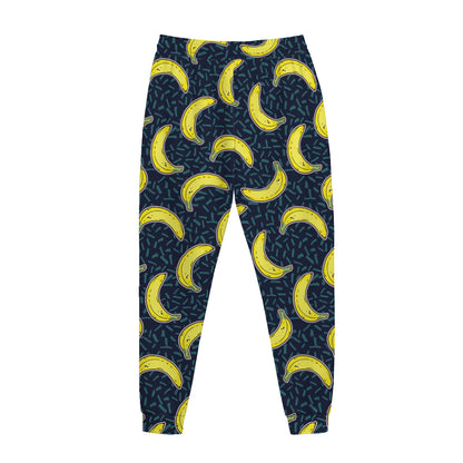 Banana Fruit Pattern Print Jogger Pants
