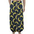 Banana Fruit Pattern Print Lantern Pants
