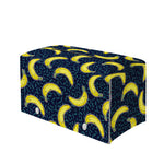 Banana Fruit Pattern Print Leather Tissue Box Cover