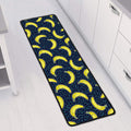 Banana Fruit Pattern Print Long Kitchen Mat