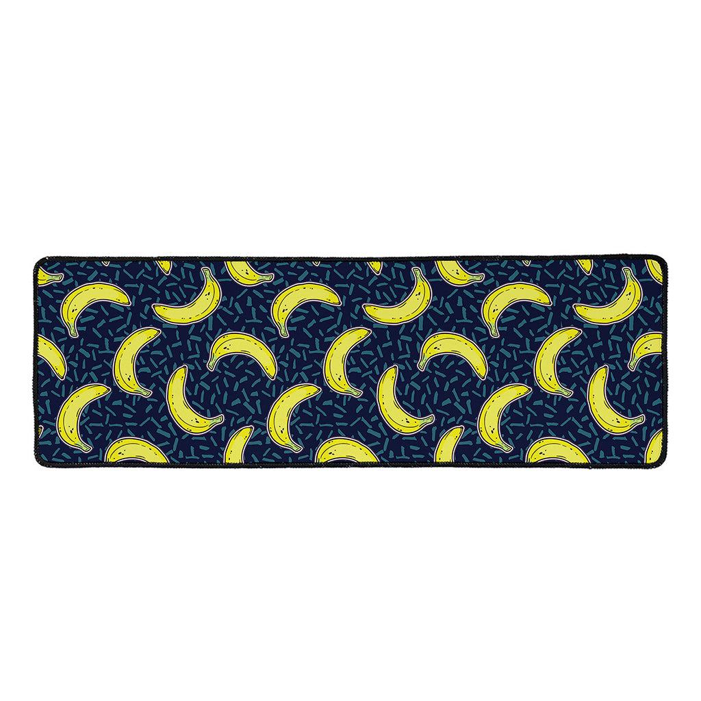 Banana Fruit Pattern Print Long Kitchen Mat