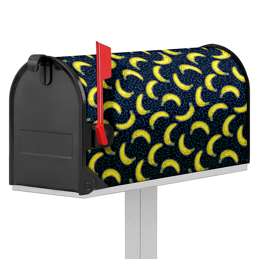 Banana Fruit Pattern Print Mailbox Cover