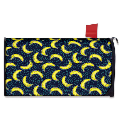 Banana Fruit Pattern Print Mailbox Cover