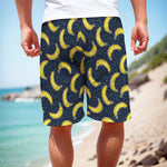 Banana Fruit Pattern Print Men's Cargo Shorts