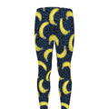 Banana Fruit Pattern Print Men's Leggings