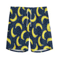 Banana Fruit Pattern Print Men's Athletic Shorts