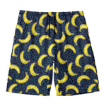 Banana Fruit Pattern Print Men's Swim Trunks