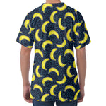 Banana Fruit Pattern Print Men's Velvet T-Shirt