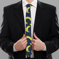 Banana Fruit Pattern Print Necktie