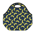 Banana Fruit Pattern Print Neoprene Lunch Bag