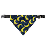 Banana Fruit Pattern Print Over The Collar Dog Bandana