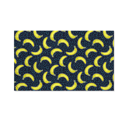 Banana Fruit Pattern Print Polyester Flag