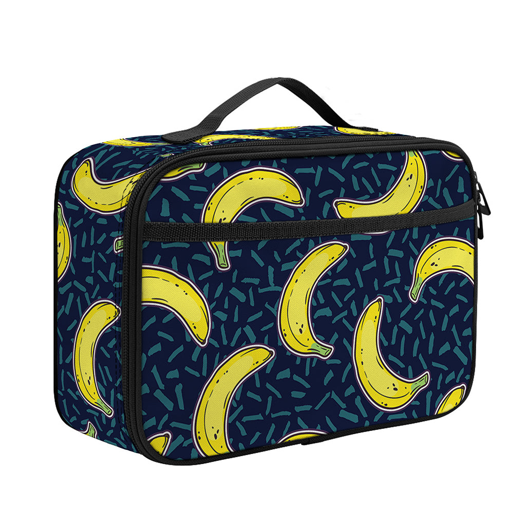 Banana Fruit Pattern Print Portable Lunch Bag