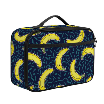 Banana Fruit Pattern Print Portable Lunch Bag