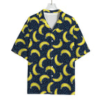 Banana Fruit Pattern Print Rayon Hawaiian Shirt