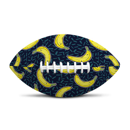 Banana Fruit Pattern Print Rugby Ball